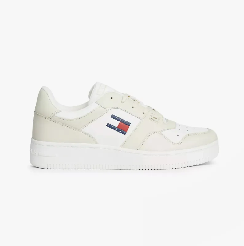 RETRO ESSENTIAL BASKETBALL Mens Trainers Newsprint sold by Shuperb