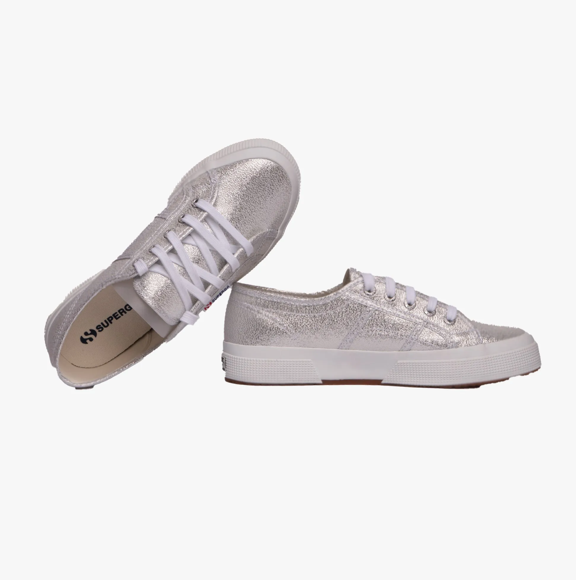 Superga 2750 LAMEW Womens Trainers Grey Silver sold by Shuperb product image thumbnail 4