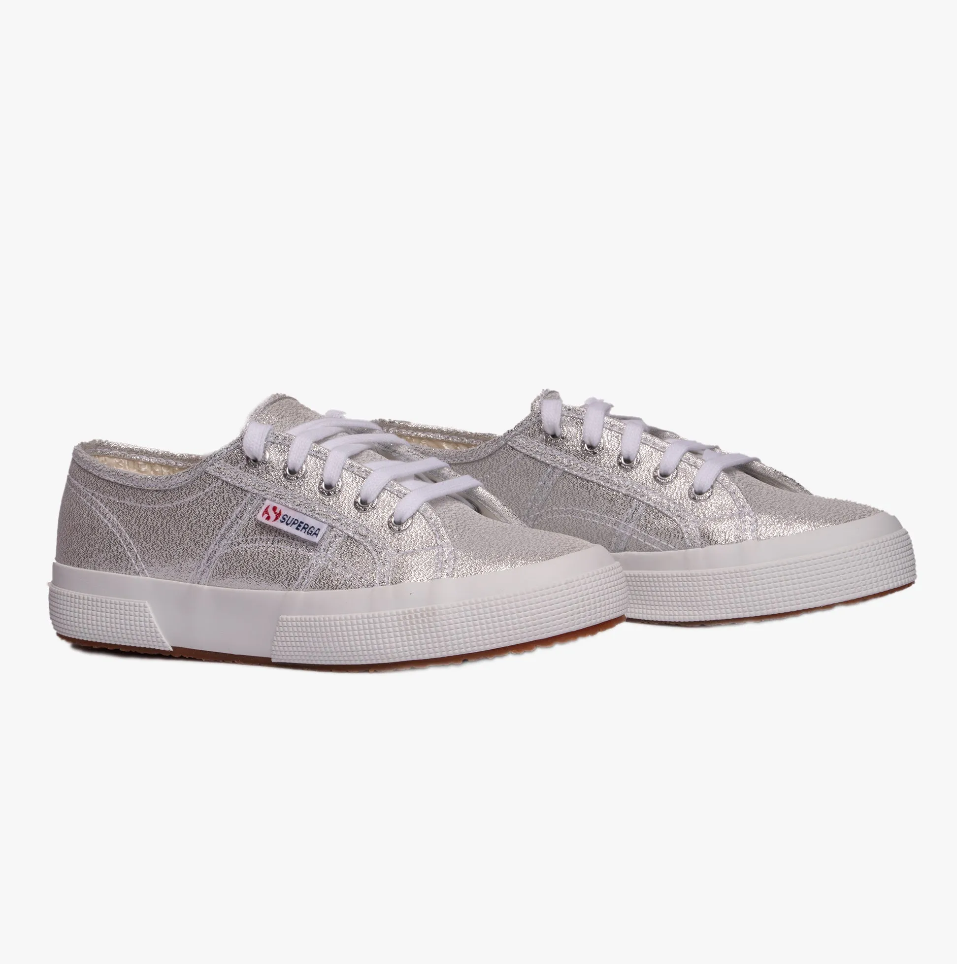 Superga 2750 LAMEW Womens Trainers Grey Silver sold by Shuperb product image thumbnail 2