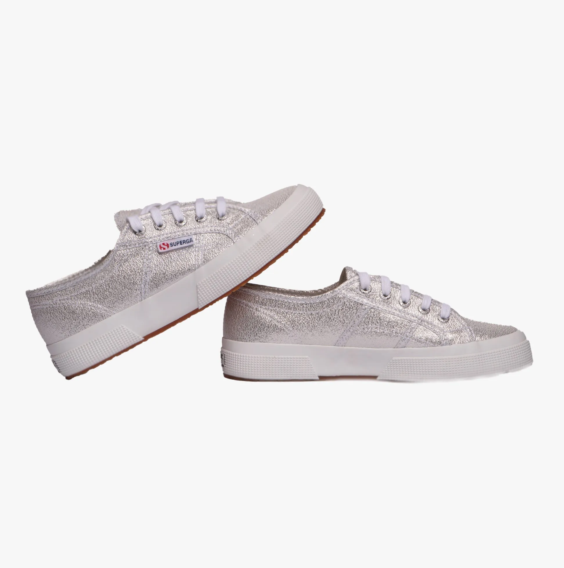 Superga 2750 LAMEW Womens Trainers Grey Silver sold by Shuperb product image thumbnail 5