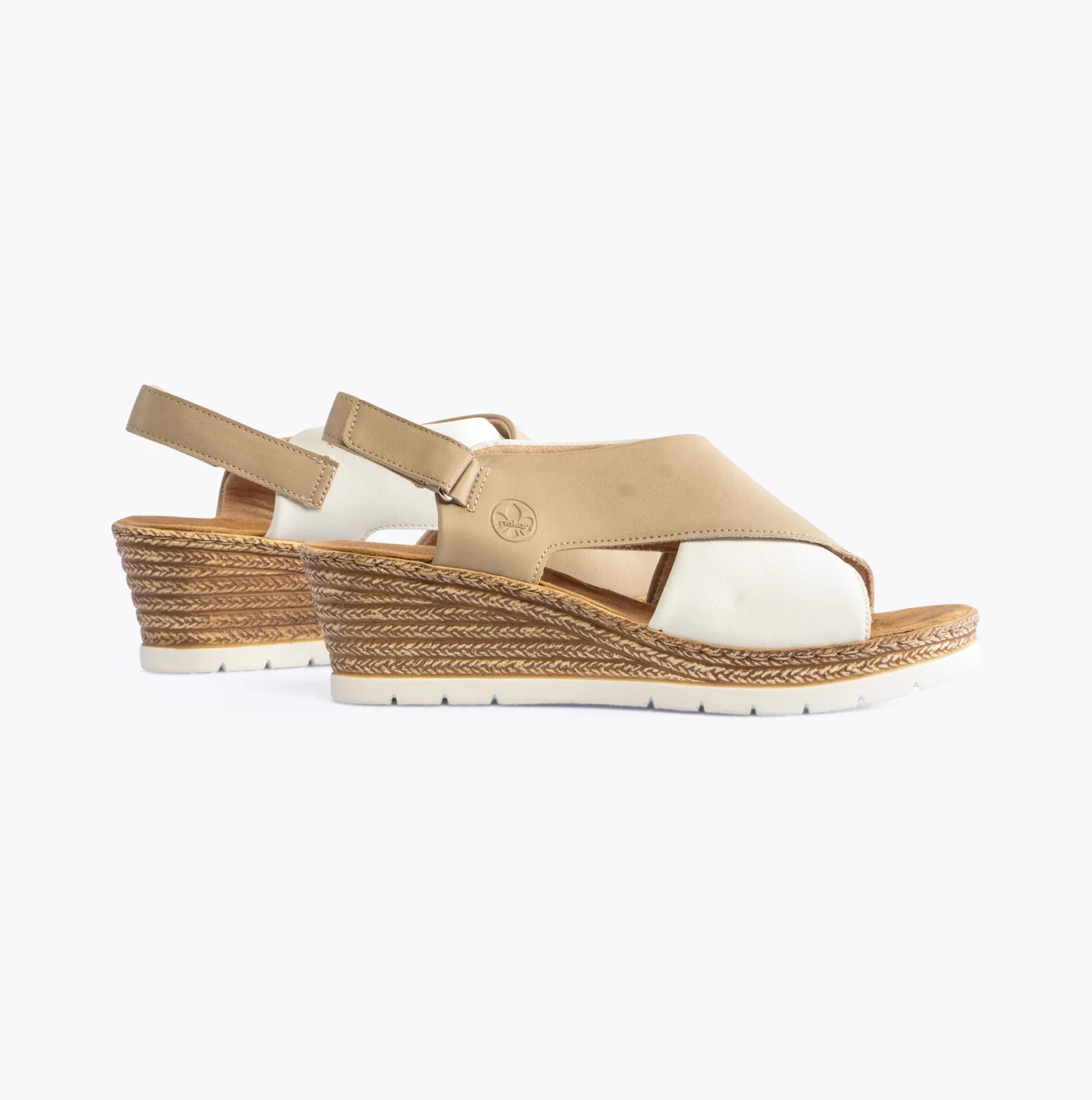 Rieker 61975-62 Womens Sandals Beige sold by Shuperb product image thumbnail 2