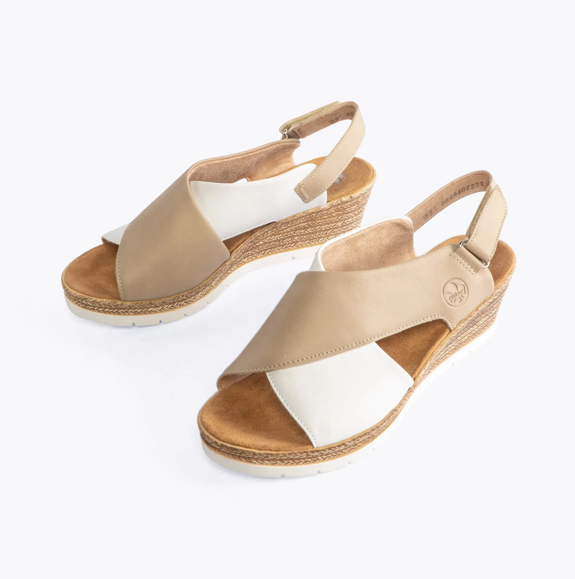 Rieker 61975-62 Womens Sandals Beige sold by Shuperb product image thumbnail 5
