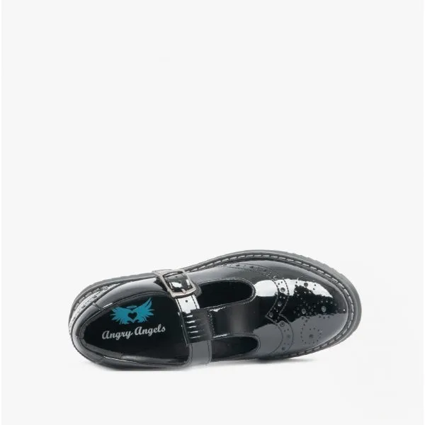 Start-Rite IMAGINE Girls Leather T-Bar School Shoes Patent Black sold by Shuperb product image thumbnail 4