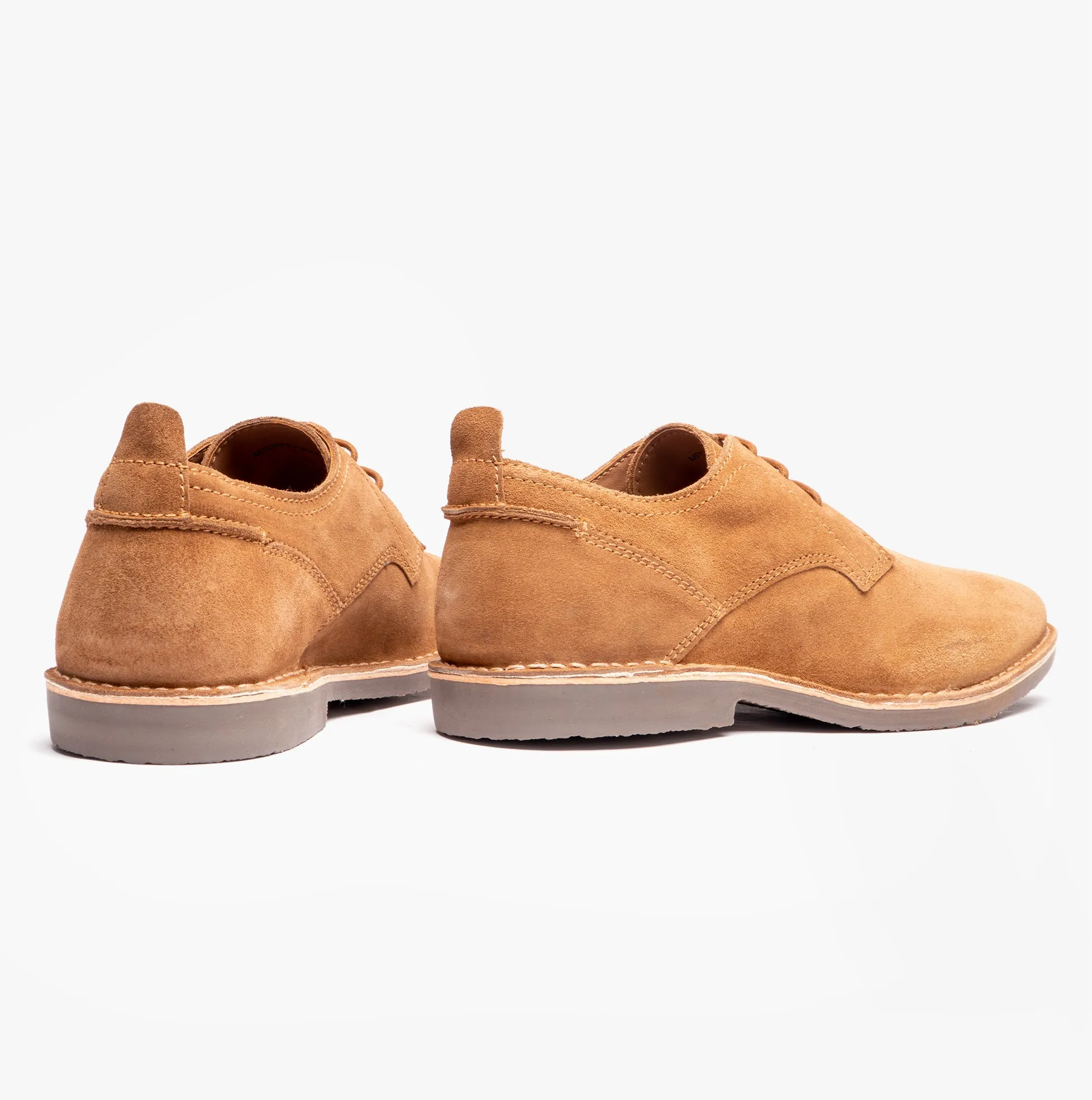 Popps JONAS Mens Suede Desert Shoes Cognac sold by Shuperb product image thumbnail 4