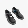 Start-Rite IMAGINE Girls Leather T-Bar School Shoes Patent Black sold by Shuperb
