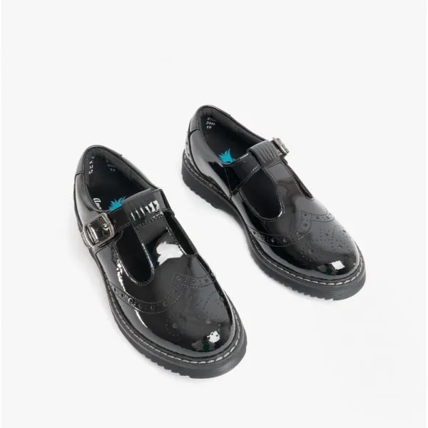 Start-Rite IMAGINE Girls Leather T-Bar School Shoes Patent Black sold by Shuperb product image thumbnail 2