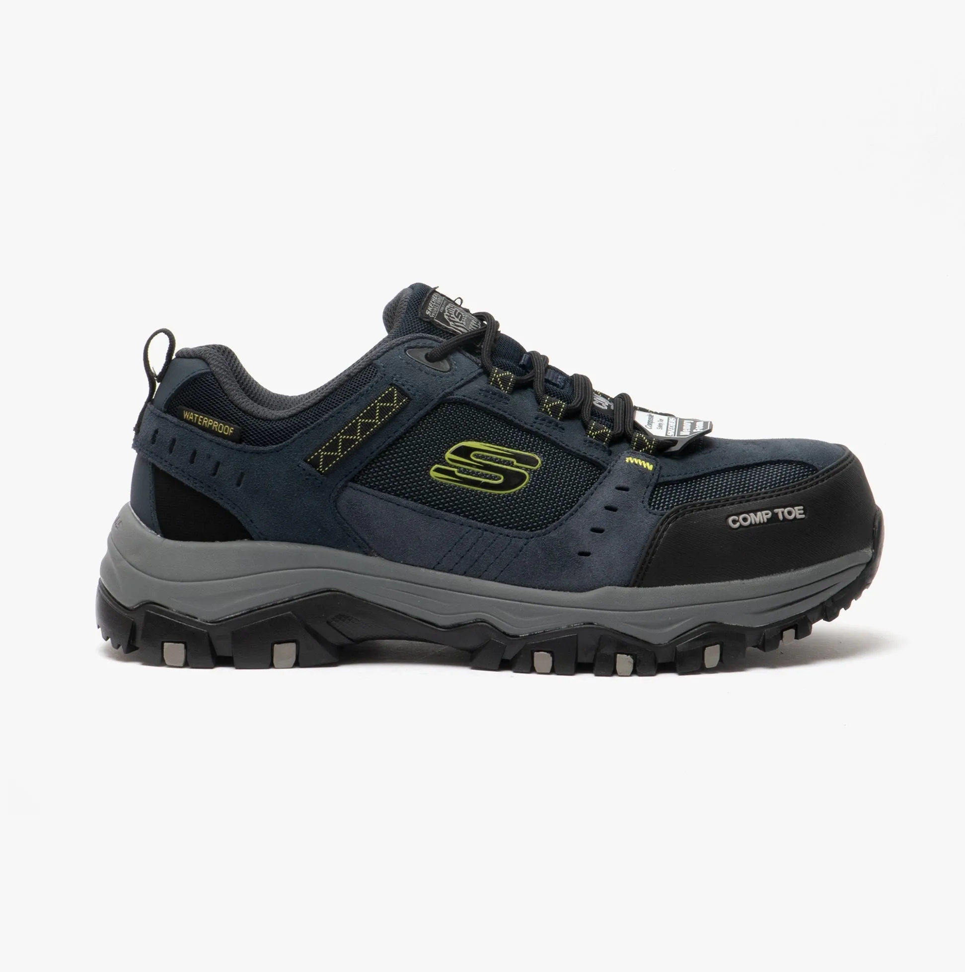 Skechers Work 77183EC GREETAH Mens Safety Trainers Navy/Black sold by Shuperb