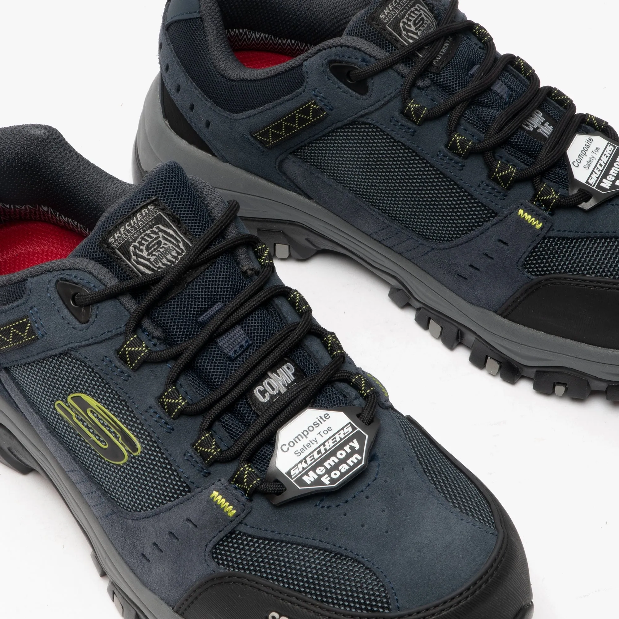 Skechers Work 77183EC GREETAH Mens Safety Trainers Navy/Black sold by Shuperb product image thumbnail 3