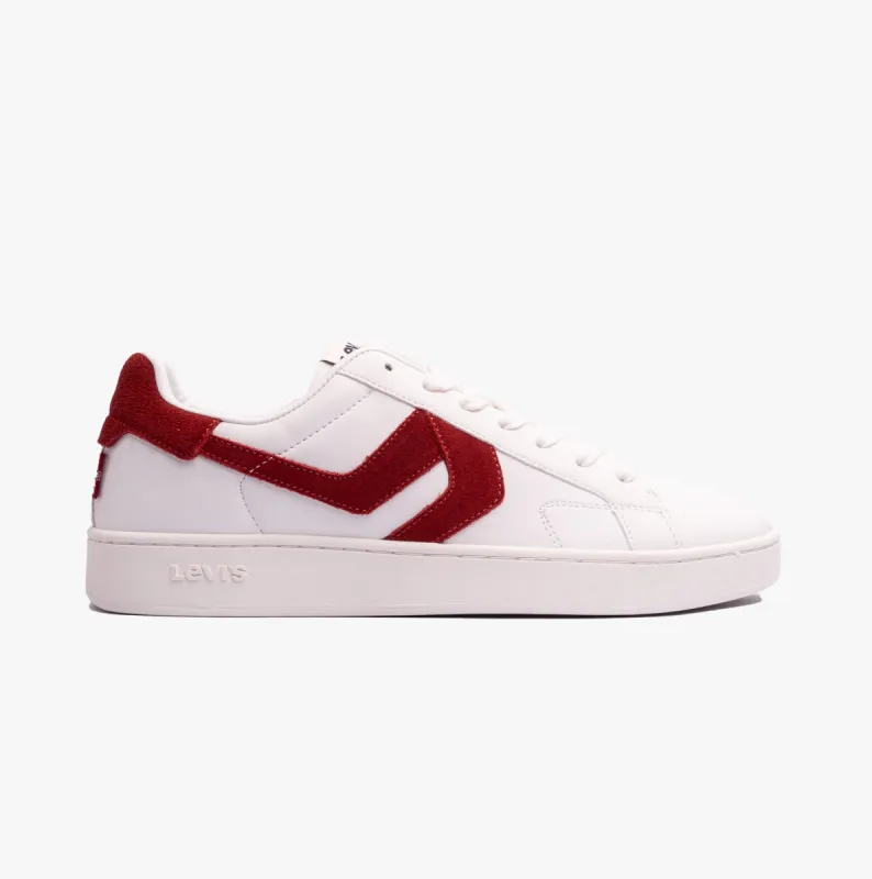 Levi's SWIFT Mens Trainers White sold by Shuperb