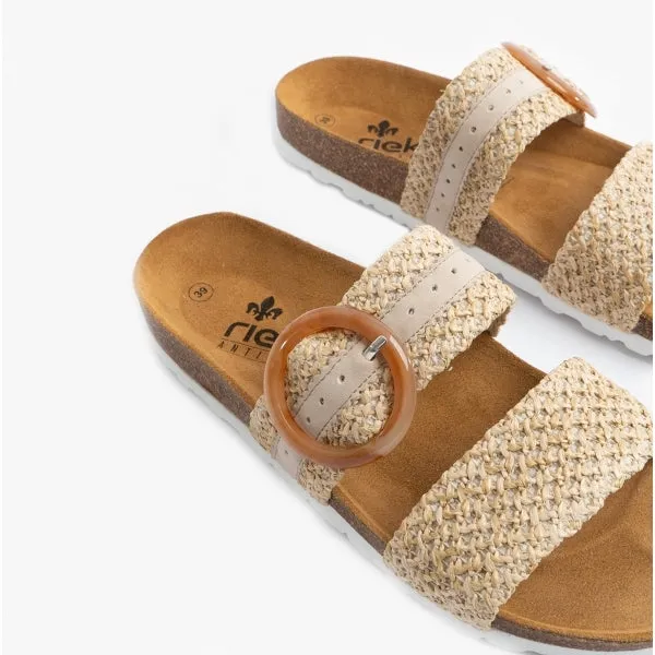 Rieker V8091-60 Womens Sandals Beige sold by Shuperb product image thumbnail 2