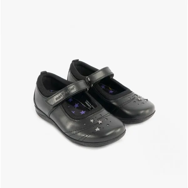 AMBER Girls Leather School Shoes Black sold by Shuperb product image thumbnail 3