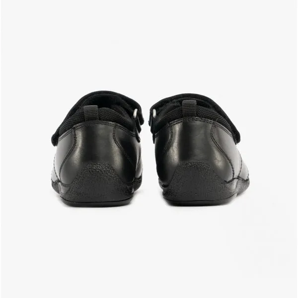 AMBER Girls Leather School Shoes Black sold by Shuperb product image thumbnail 5