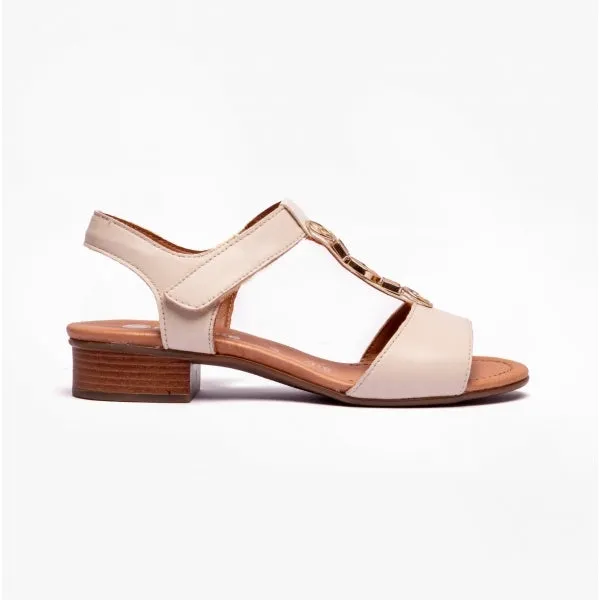 MARYANN Embellished Ladies Sandals White sold by Shuperb