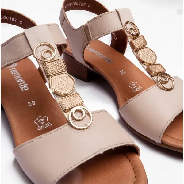 MARYANN Embellished Ladies Sandals White sold by Shuperb product image thumbnail 5