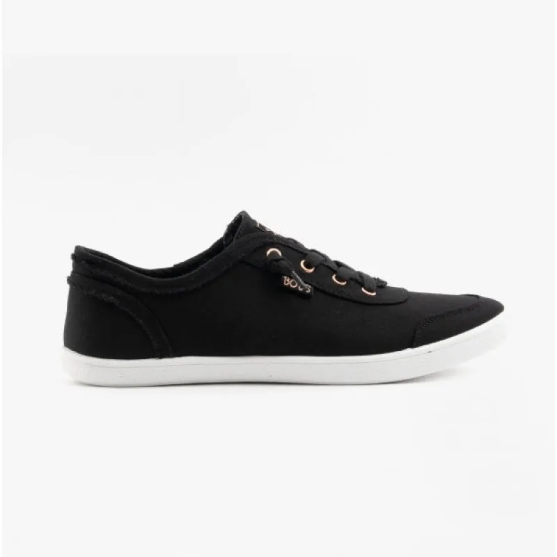 Skechers 33492/BLK BOBS B CUTE Womens Canvas Slip On Trainers Black sold by Shuperb