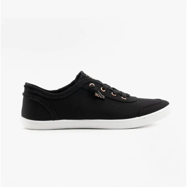 Skechers 33492/BLK BOBS B CUTE Womens Canvas Slip On Trainers Black sold by Shuperb