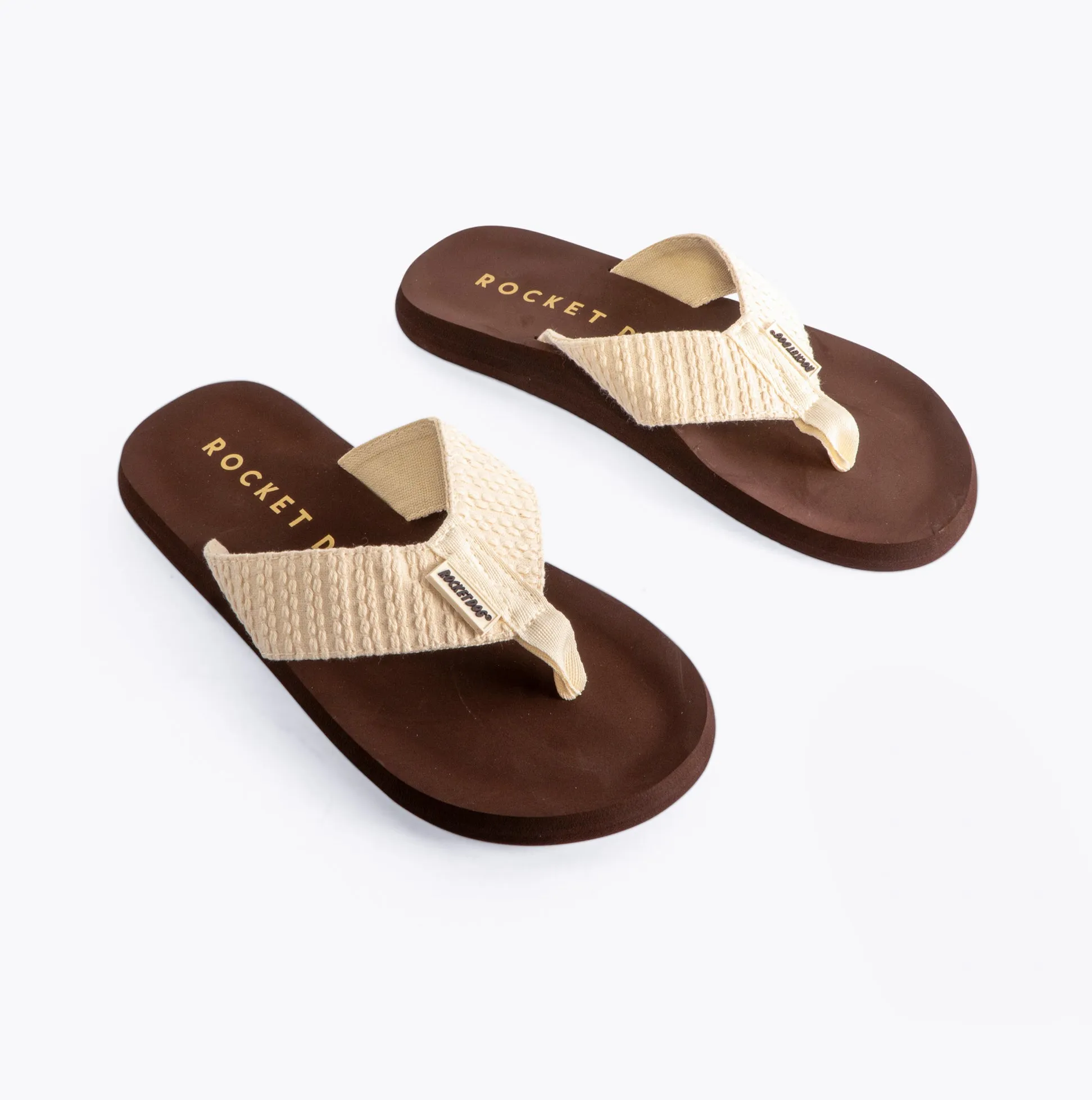 Rocket Dog ADIOS AUBURN Womens Flip Flops Natural/Brown sold by Shuperb product image thumbnail 2