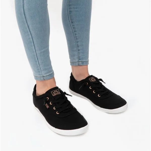 Skechers 33492/BLK BOBS B CUTE Womens Canvas Slip On Trainers Black sold by Shuperb product image thumbnail 2