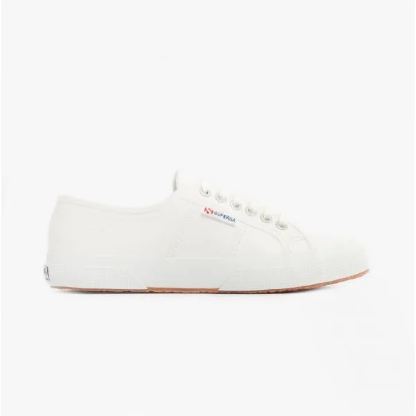 Superga 2750 TUMBLED Womens Leather Trainers White sold by Shuperb