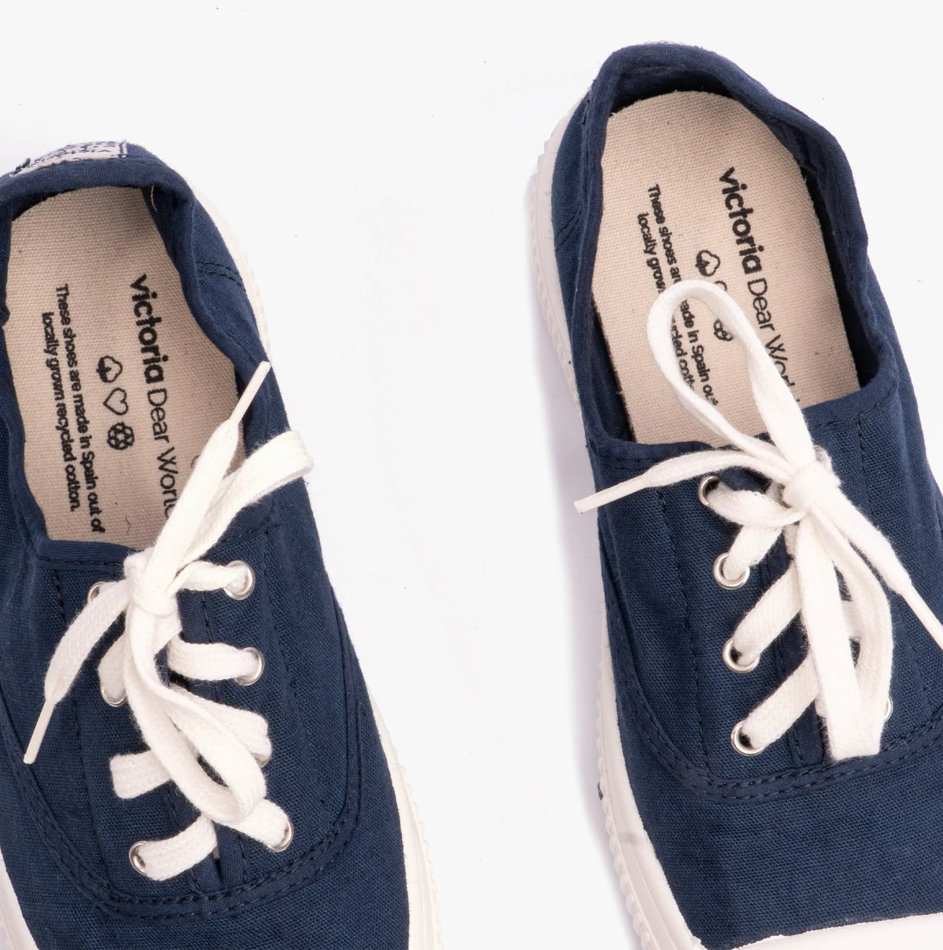 Victoria 1915 RE-EDITION Womens Canvas Plimsolls Marino sold by Shuperb product image thumbnail 4