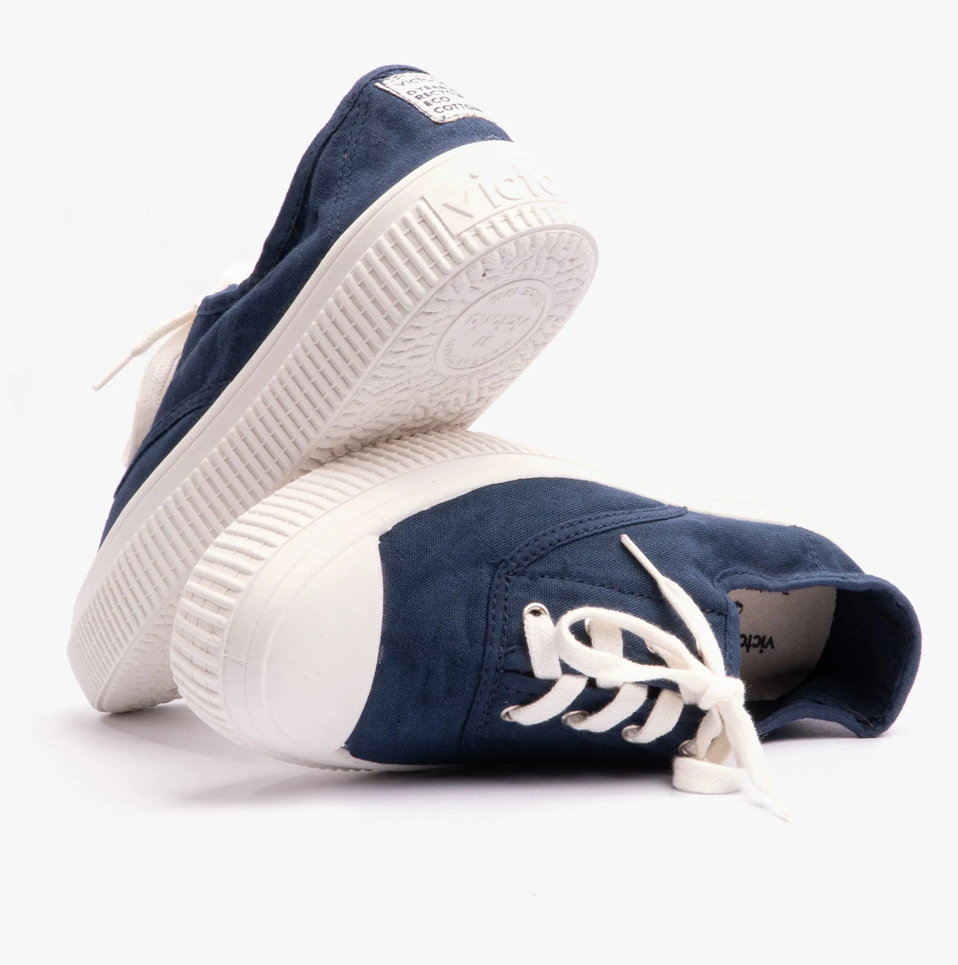 Victoria 1915 RE-EDITION Womens Canvas Plimsolls Marino sold by Shuperb product image thumbnail 2