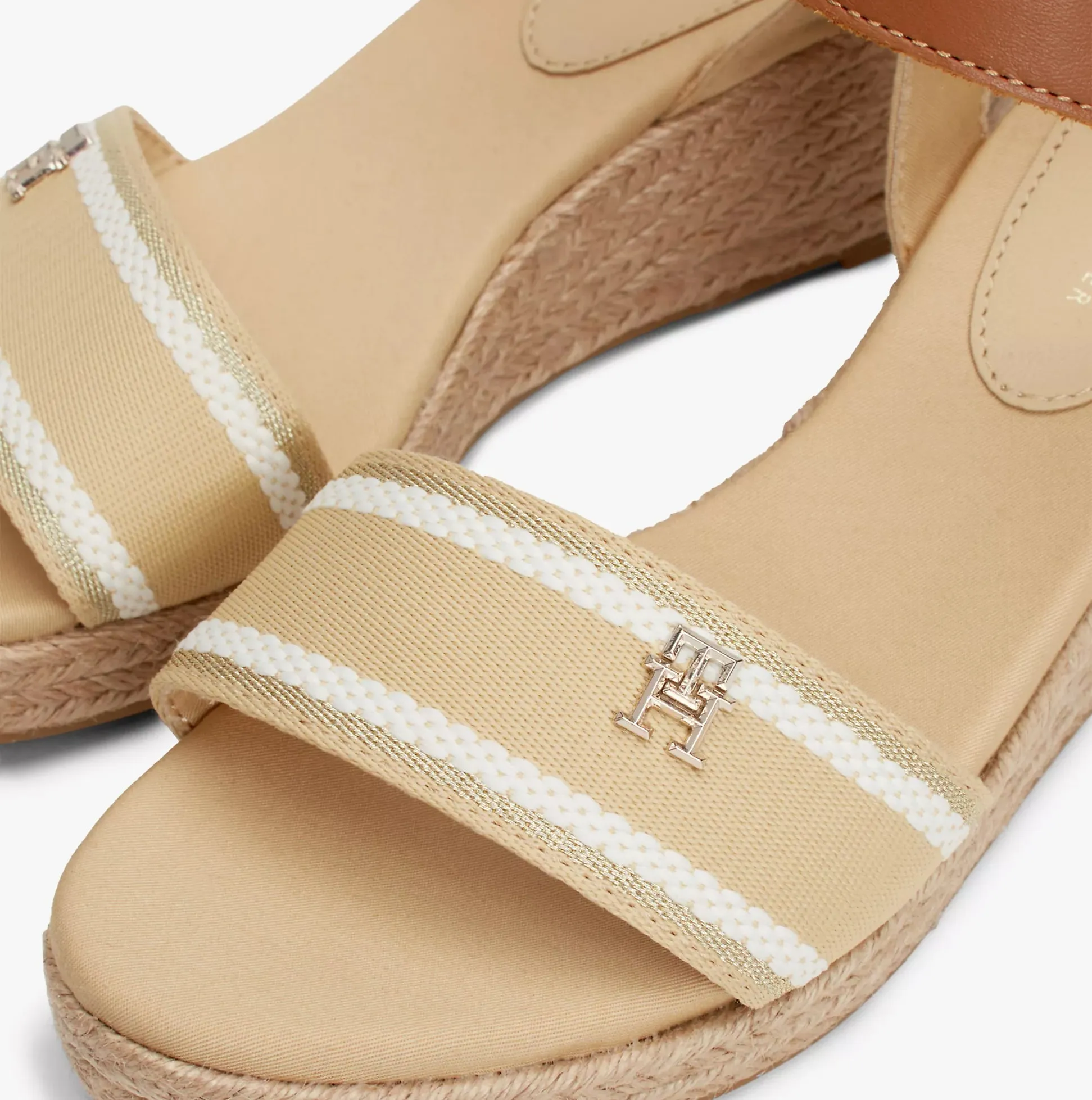WEBBING WEDGE SANDAL Womens Espadrilles Harvest Wheat sold by Shuperb product image thumbnail 5