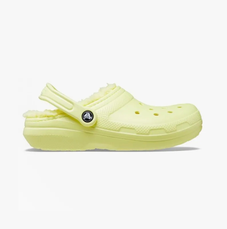 Crocs 203591-75U CLASSIC LINED Womens Clogs Sulphur sold by Shuperb