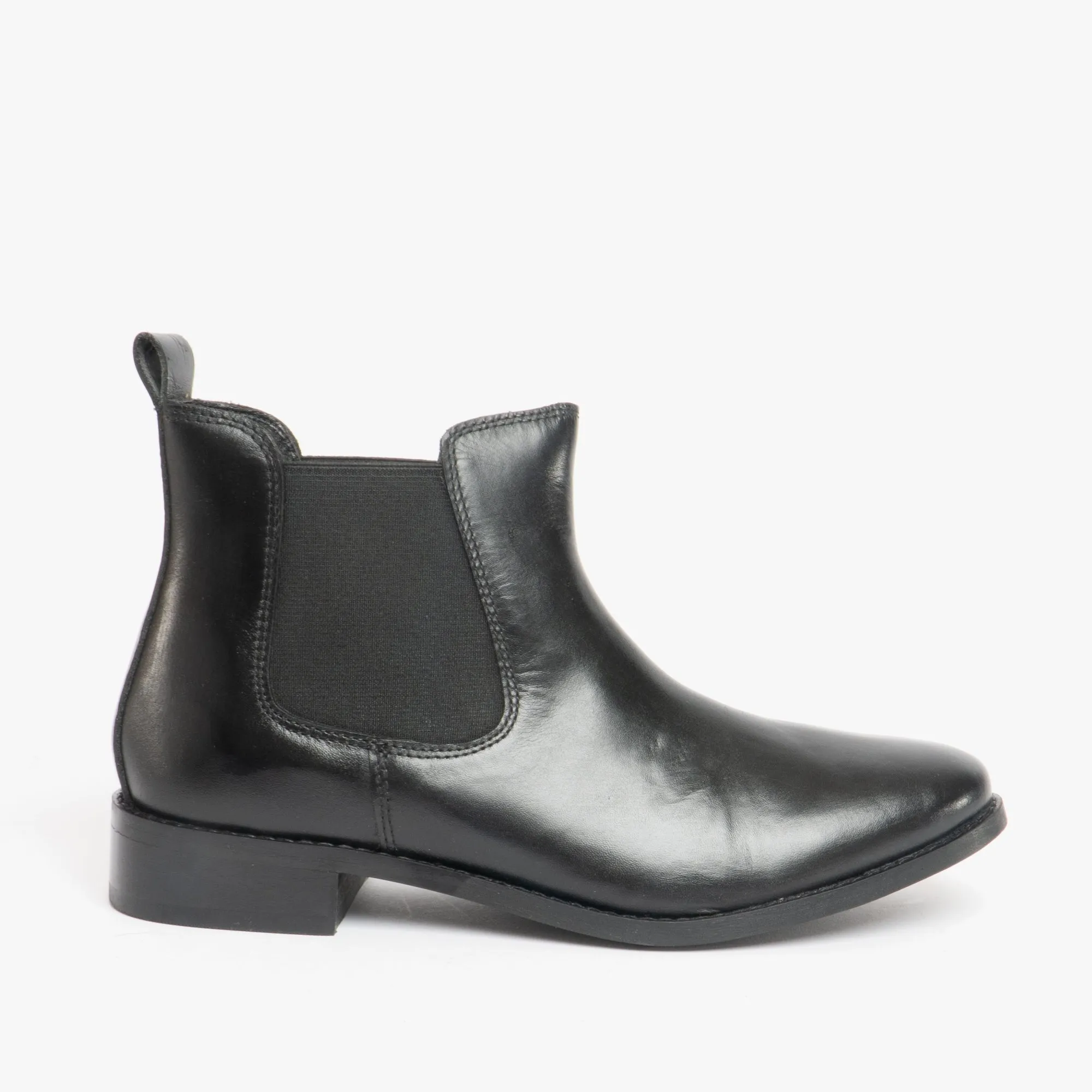 Shuperb PIPPA Womens Leather Chelsea Boots Black sold by Shuperb