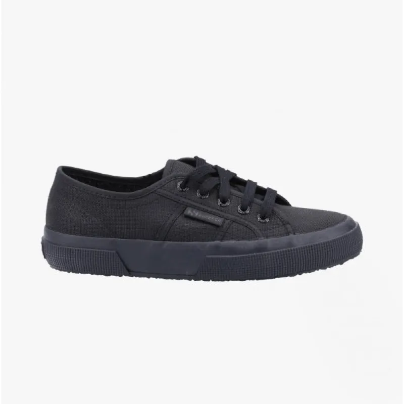 Superga 2750 COTU CLASSIC Womens Canvas Trainers All Black sold by Shuperb