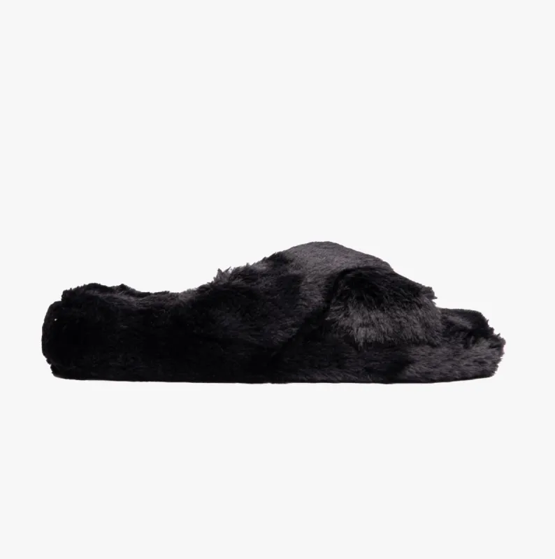 Dr Keller RUBY Womens Mule Slippers Black sold by Shuperb