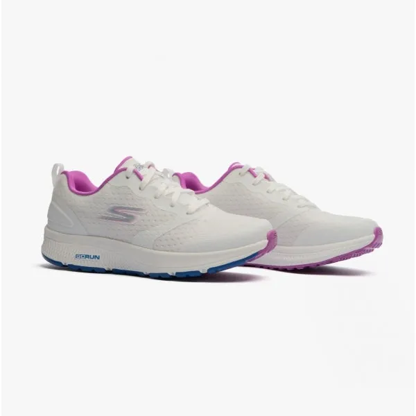 GO RUN CONSISTENT-INTENSIFY Ladies Lace-Up Trainers White/Purple sold by Shuperb product image thumbnail 2