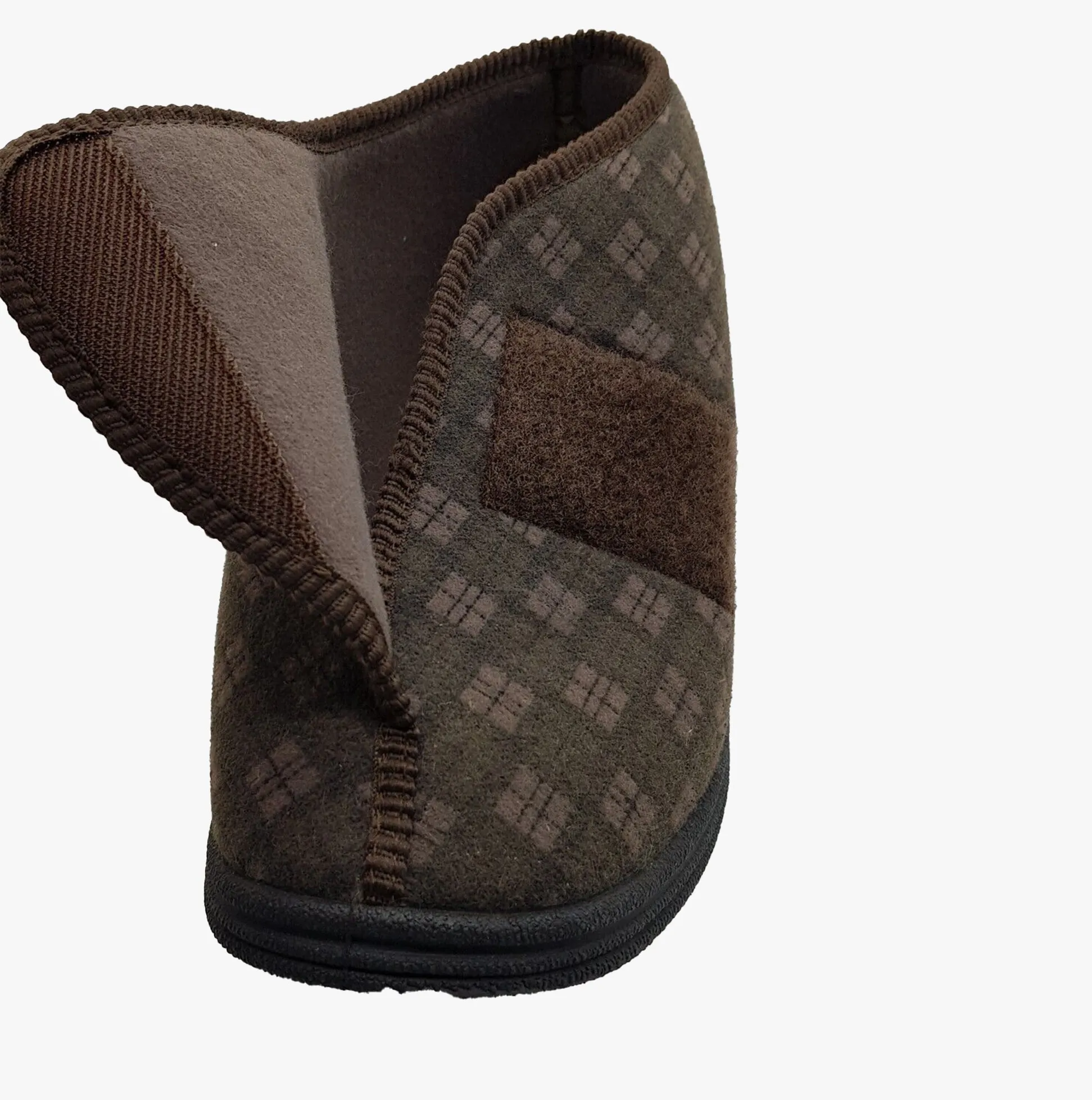 Comfylux JAMES Mens Boot Slippers Brown sold by Shuperb product image thumbnail 3