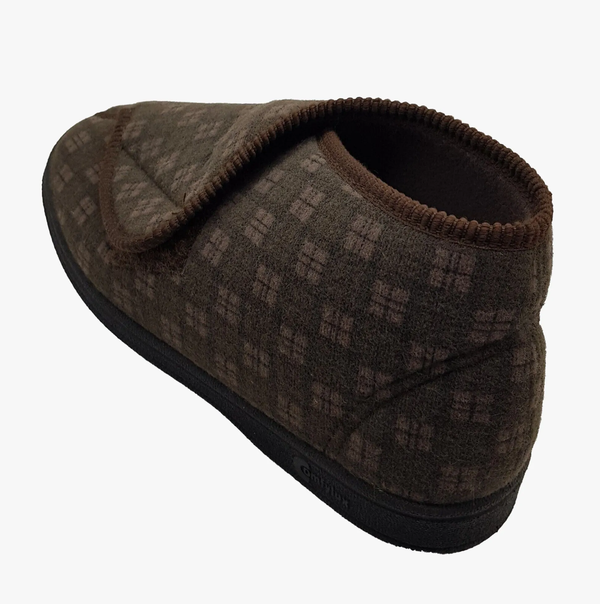 Comfylux JAMES Mens Boot Slippers Brown sold by Shuperb product image thumbnail 4