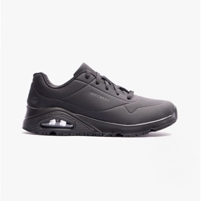 Skechers Work 108021EC UNO SR Womens Occupational Trainers Black sold by Shuperb