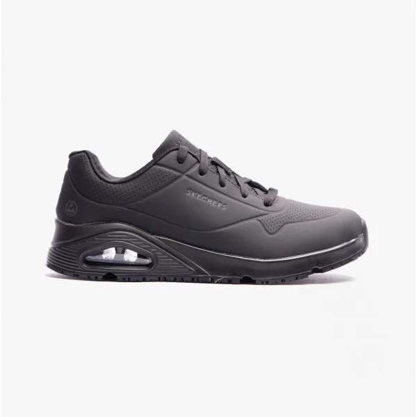 Skechers Work 108021EC UNO SR Womens Occupational Trainers Black sold by Shuperb
