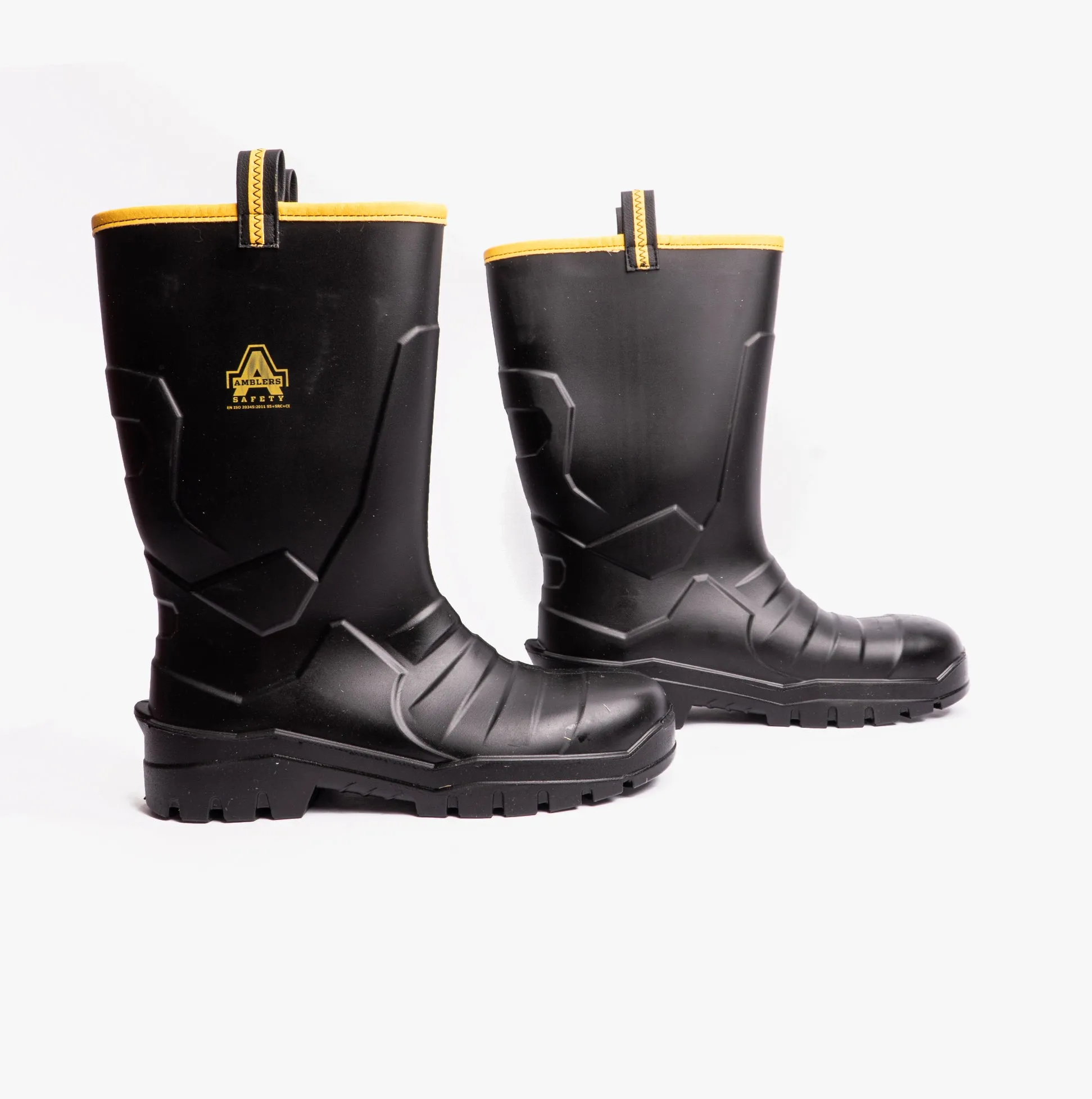 Amblers Safety AS1008 Unisex Safety Wellington Boots Black sold by Shuperb product image thumbnail 3