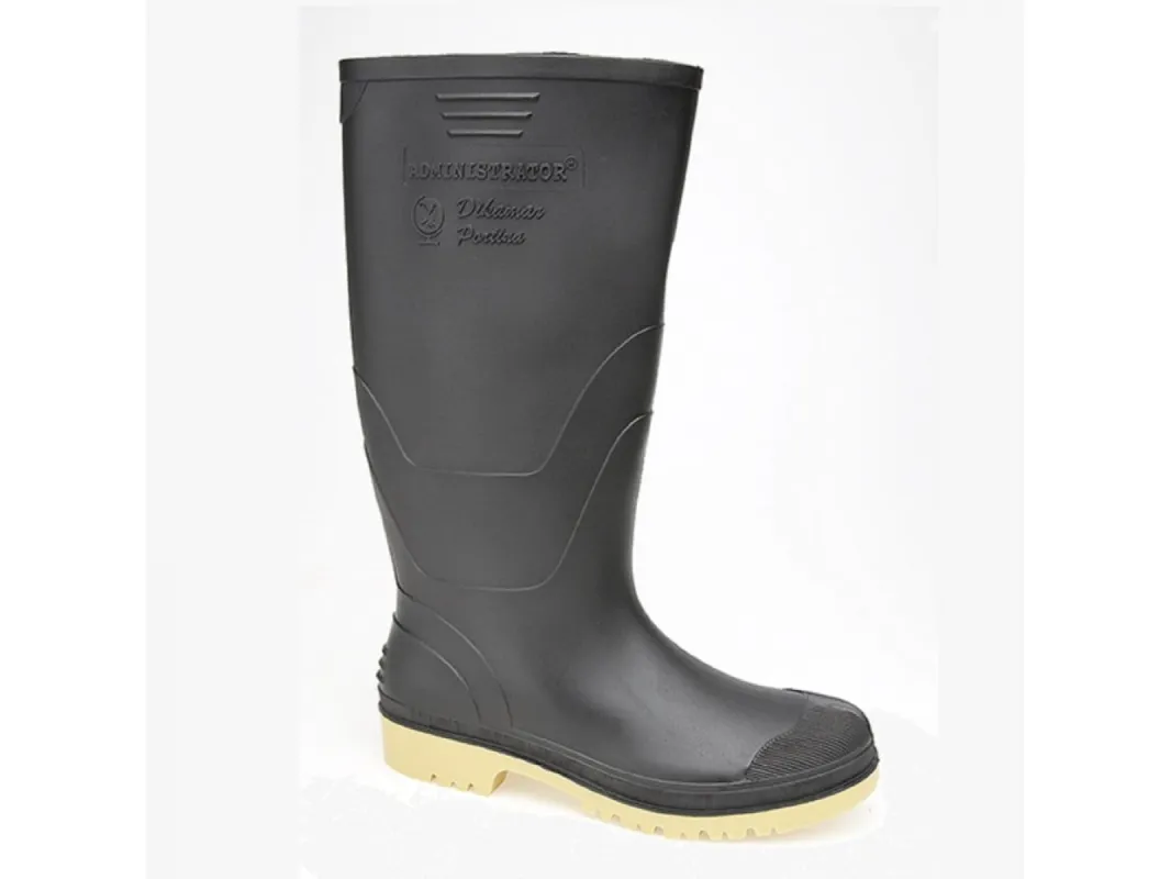Dikamar ADMINISTRATOR Mens Gents Wellington Boots Black sold by Shuperb