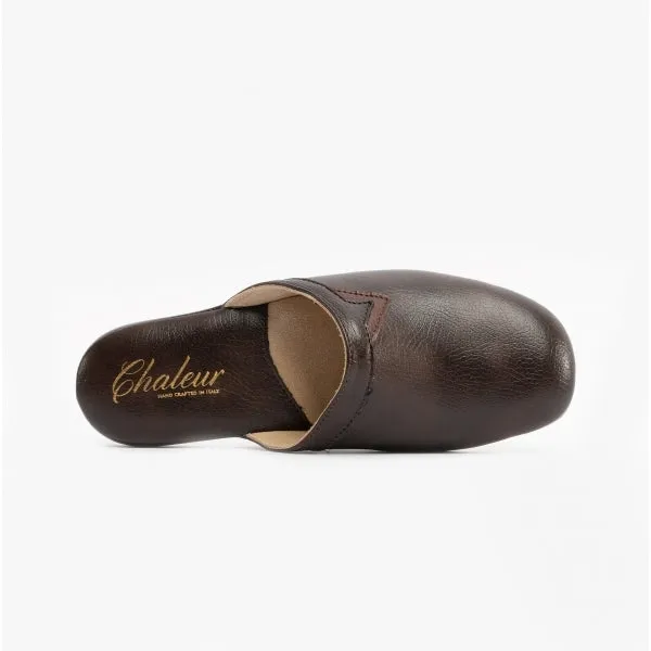 Chaleur PIERO Mens Mule Slippers Brown sold by Shuperb product image thumbnail 5