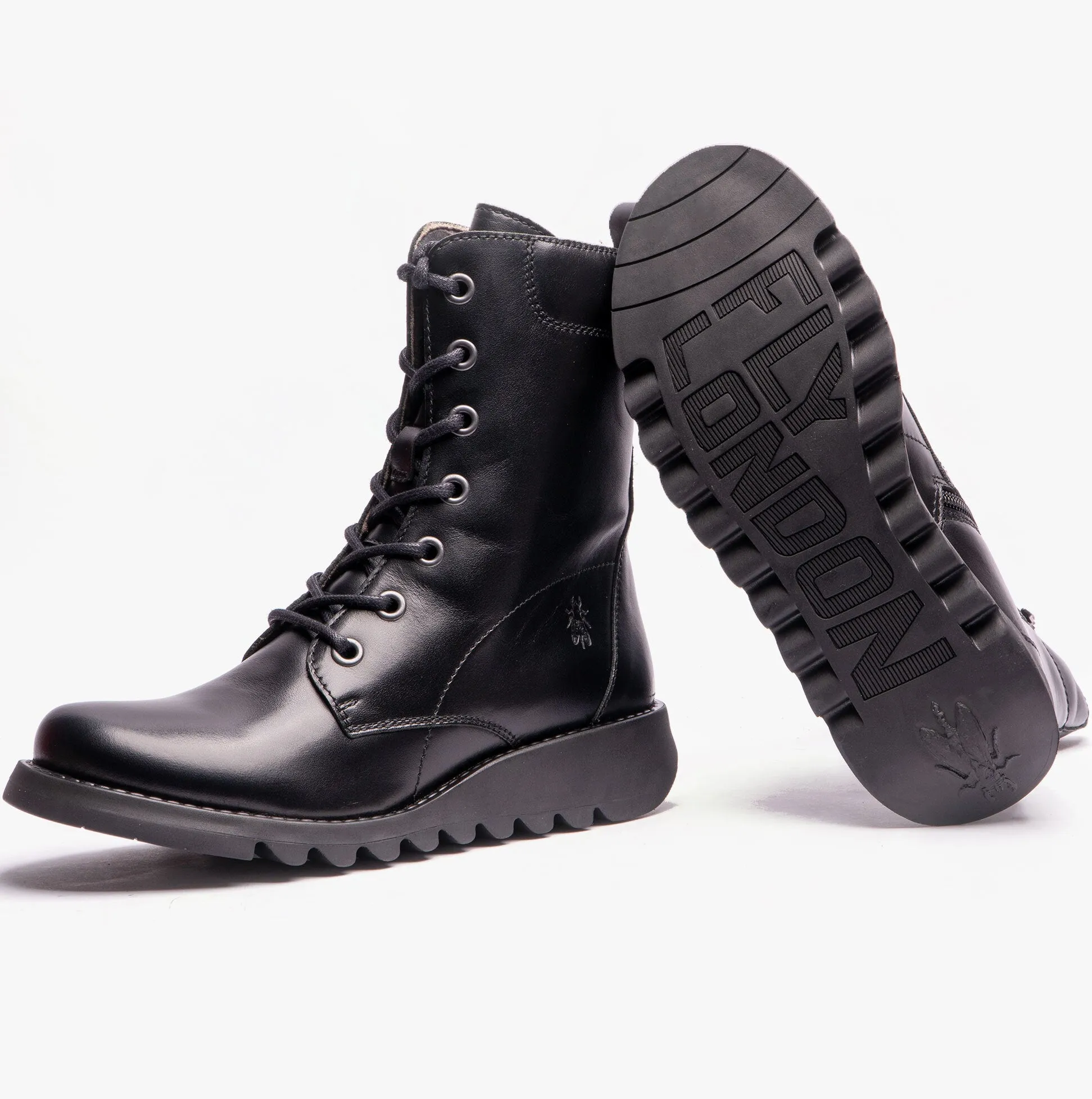 Fly London SILF015FLY Womens Ankle Boots Black sold by Shuperb product image thumbnail 2