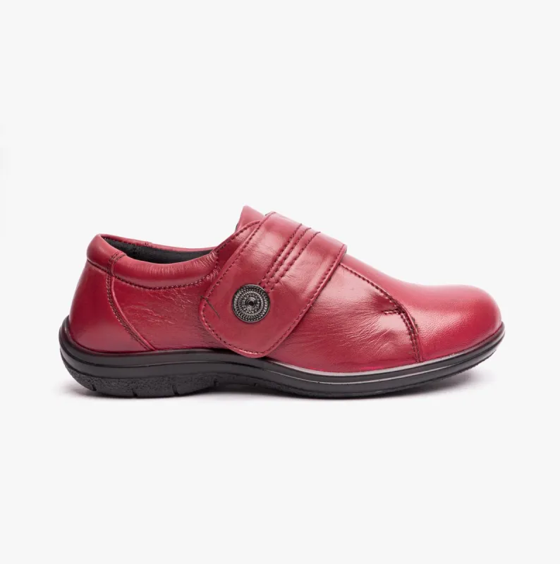 Dr Keller RITA Womens Casual Shoes Burgundy made by Shuperb