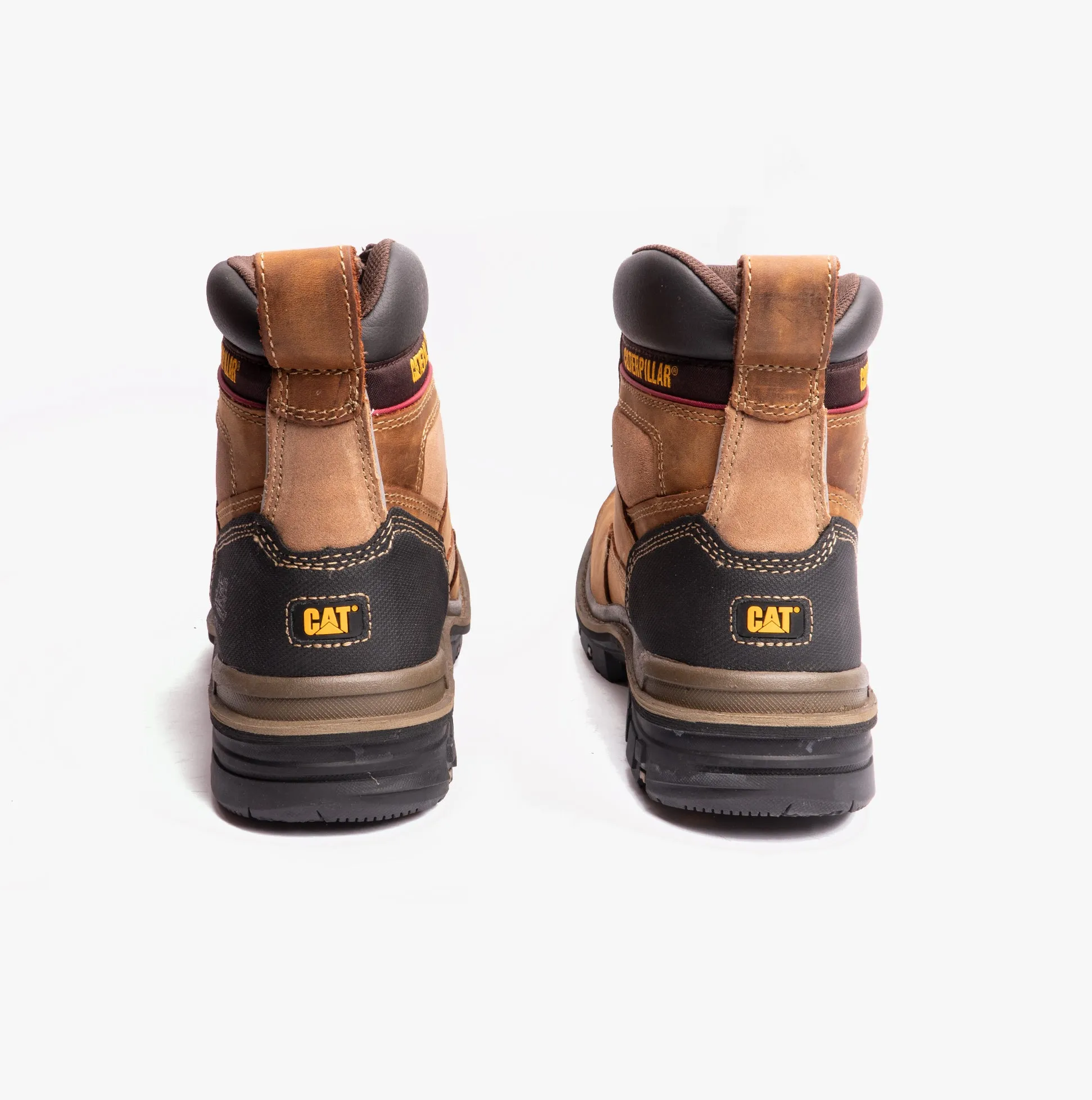 CAT GRAVEL 6" Mens Leather Safety Boots Beige sold by Shuperb product image thumbnail 4