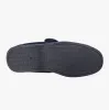 Fleet & Foster SAM Mens Velour Full Slippers Navy sold by Shuperb