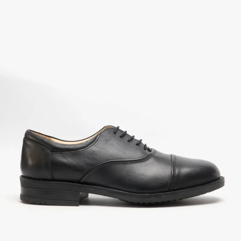 Roamers ADRIAN Mens Leather Oxford Smart Shoes Black sold by Shuperb