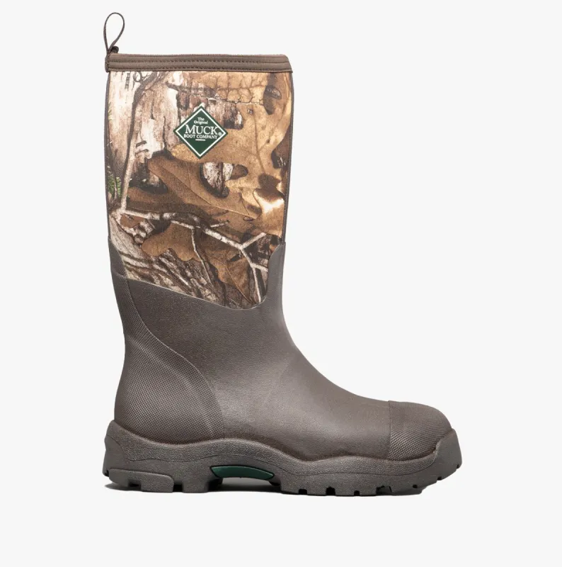 Muck Boots DERWENT II Unisex Rubber Wellington Boots Bark sold by Shuperb