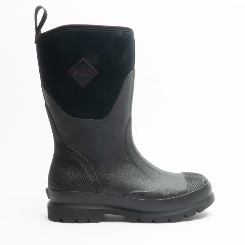 Muck Boots CHORE CLASSIC SHORT Womens Neoprene Wellington Boots Black sold by Shuperb
