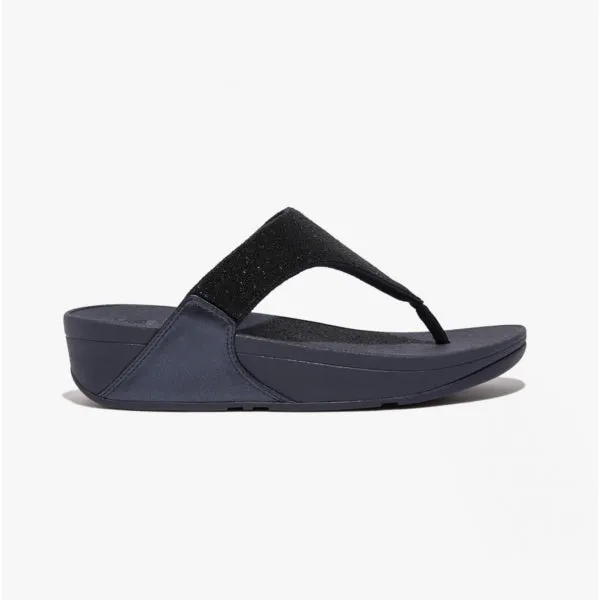 FitFlop LULU OPUL Womens Toe-Post Sandals Midnight Navy sold by Shuperb