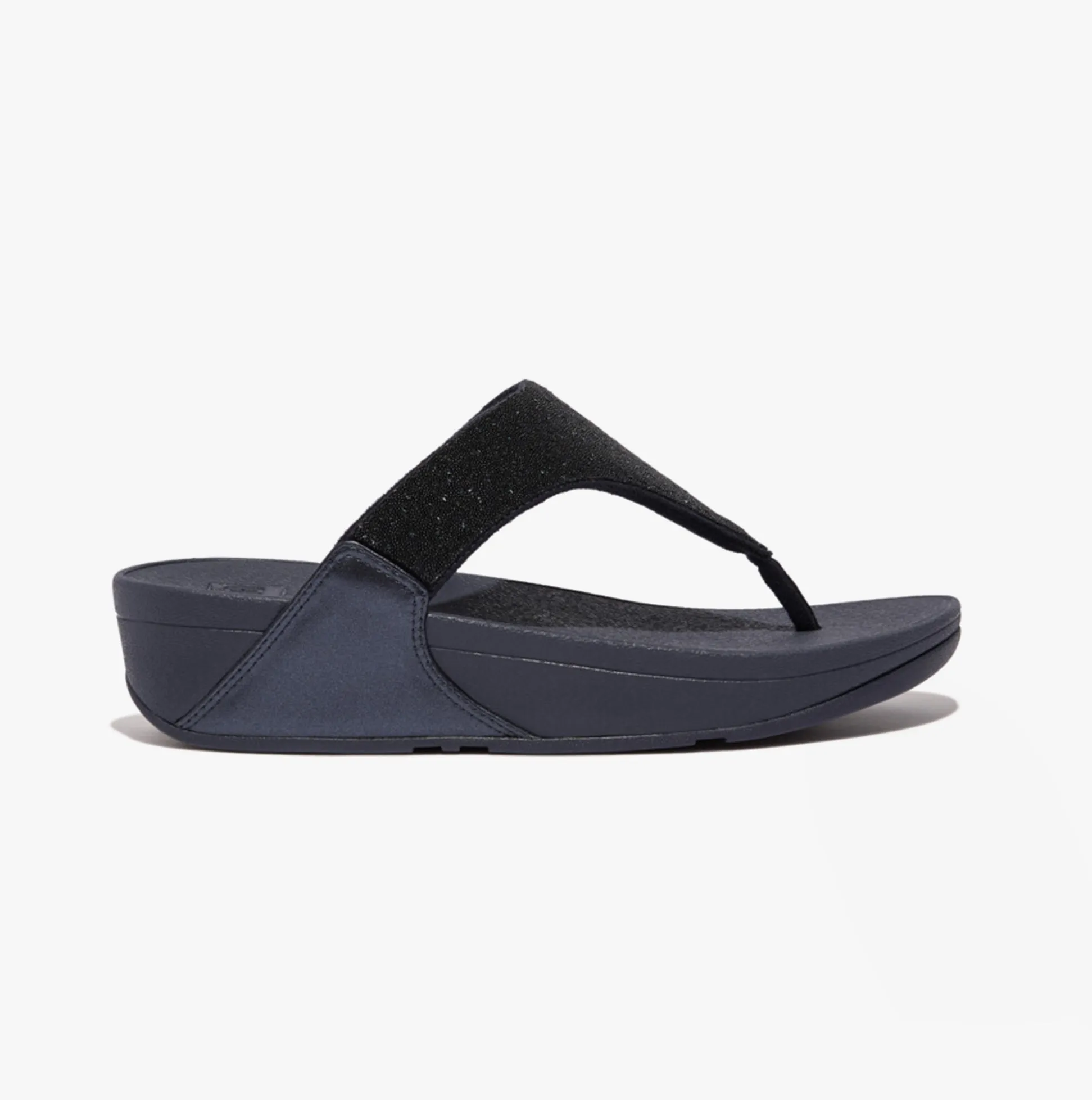 FitFlop LULU OPUL Womens Toe-Post Sandals Midnight Navy sold by Shuperb product image thumbnail 2