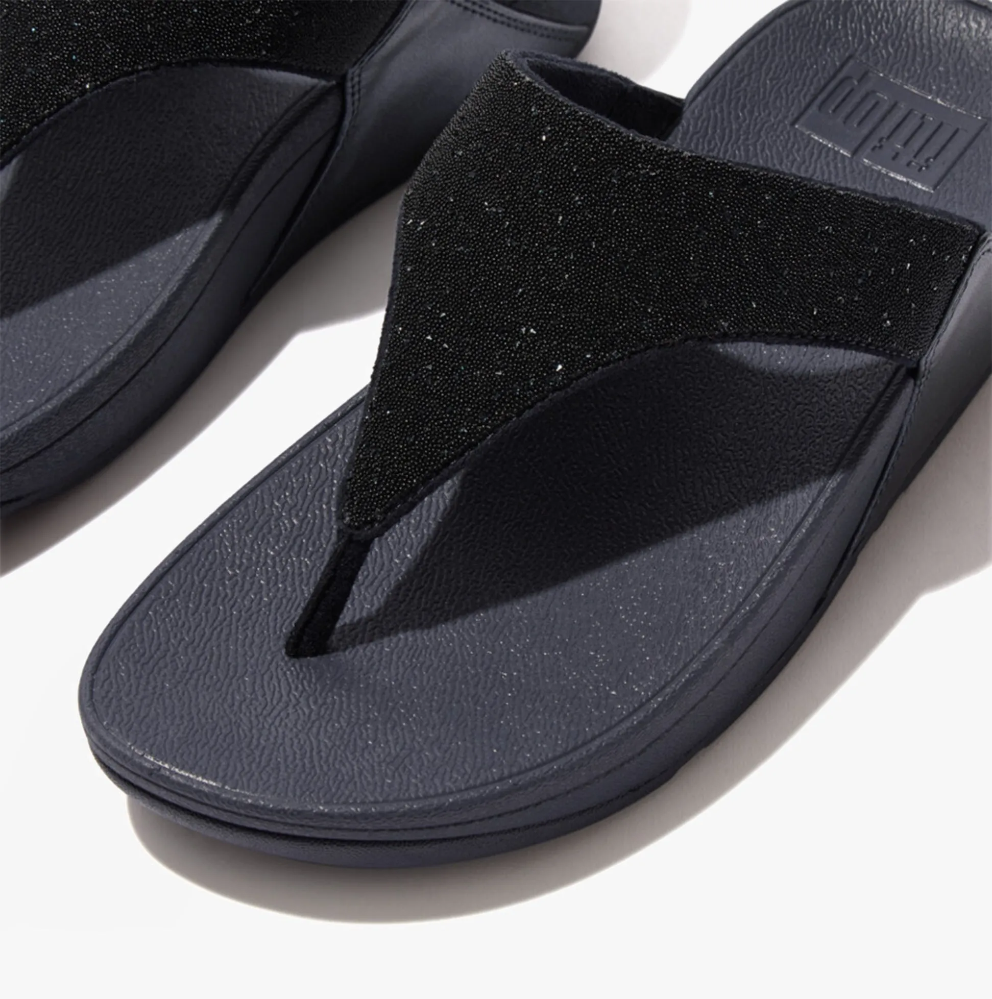 FitFlop LULU OPUL Womens Toe-Post Sandals Midnight Navy sold by Shuperb product image thumbnail 3