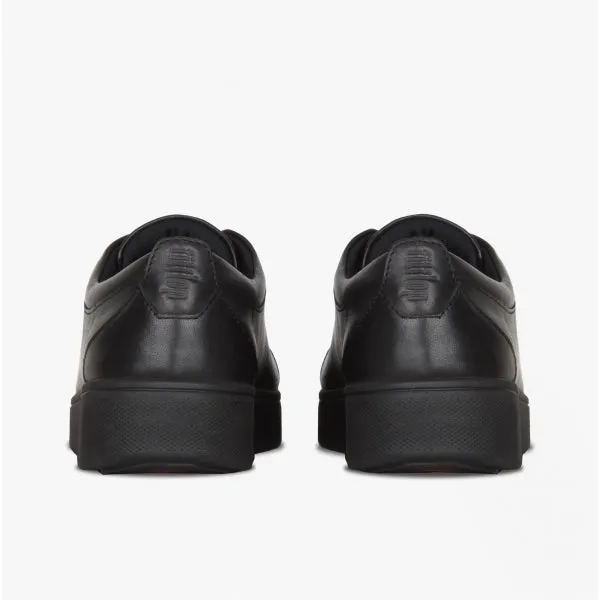 RALLY Ladies Leather Trainers All Black sold by Shuperb product image thumbnail 5