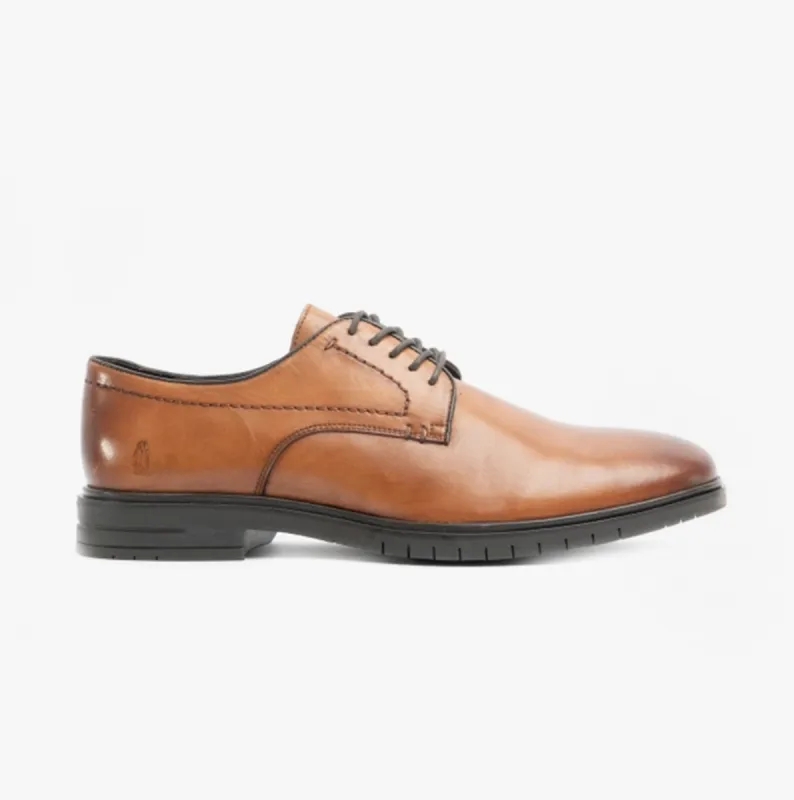 Hush Puppies STERLING Mens Leather Derby Shoes Tan sold by Shuperb